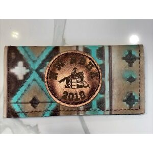 RUNNING ROAN TACK COWBOY‎ WOMAN'S WALLET, FINE CRAFTED LEATHER 2018